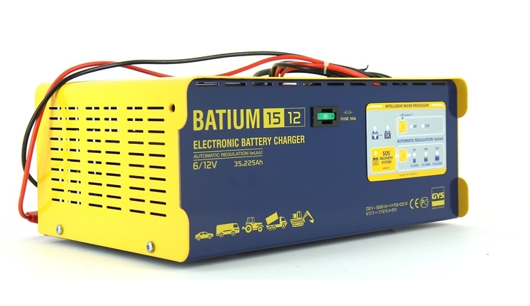 Chargeur De Batterie 220V - 12-24V - Gys - Batium 25-24