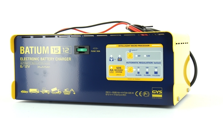 Chargeur de batterie BATIUM 15/12 Gys