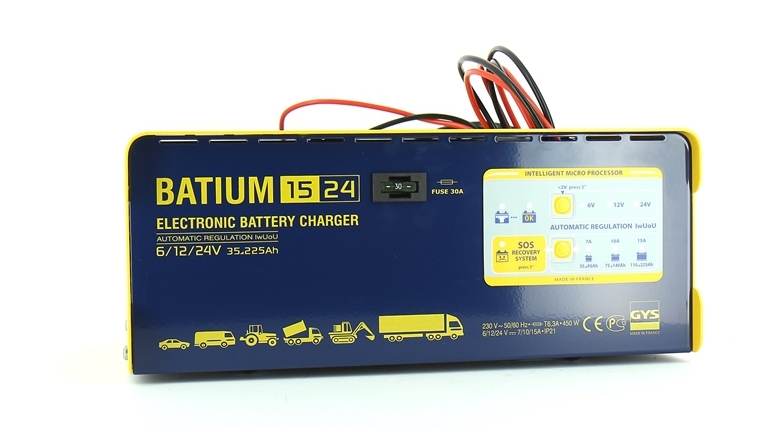 Chargeur de batterie BATIUM 15/24 Gys