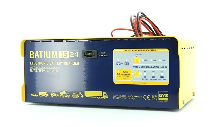 Chargeur de batterie BATIUM 15/24 Gys