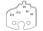 Jeu de 2 fers 50mm TF501256 Le Ravageur pour porte-outils