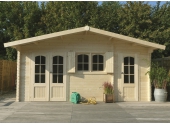 Abri de jardin en Bois ROSTOCK Solid 19.69 m² S8970
