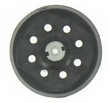 Plateau ponceuse METABO velcro perforé mi-dur D125 pour METABO SXE 425 & SXE 325 Intec