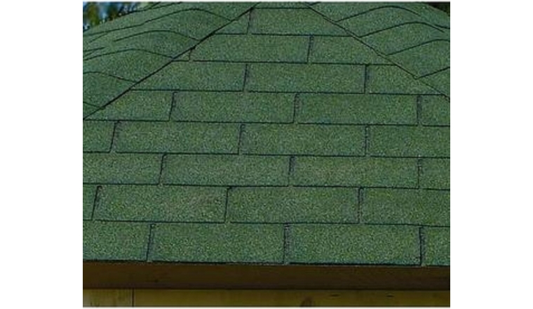 Revêtement de toit Shingles Vert Solid 15 m² 5X-S575