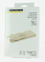 Lot de 5 sacs d'aspirateur papier 6.904-167.0 KARCHER