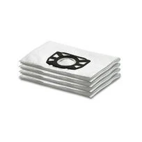 Lot de 4 sacs d'aspirateur Ouaté 6.904-413.0 KARCHER