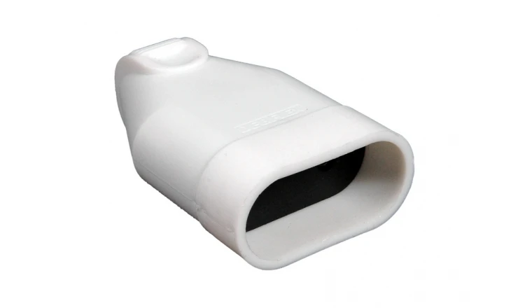Fiche électrique femelle 2P 250V 6A blanche INOTECH