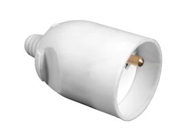 Fiche électrique femelle 2P+T 16A 250V sortie droite à coiffe