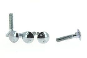 Boîte de 100 Boulons Tête Ronde Collet Carré Ø 7 x 90 mm 