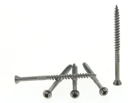 Boîte de 100 Vis pour Terrasse Tête Fraisée Torx Filetage Partiel Ø 5 x 70 mm ROCKET