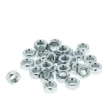 Lot de 31 Ecrous Hexagonaux Ø 5 mm Acier Zingué ROCKET