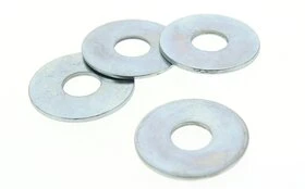 Lot de 4 Rondelles Plates Extra-Larges Ø 20 mm Acier Zingué ROCKET