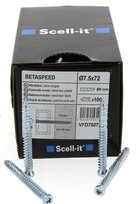 Boîte de 50 Vis de fixation a tête réduite Torx Ø 7.5 x 182 mm SCELL-IT
