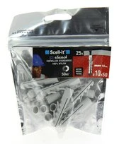 Bag de 25 Chevilles Classik nylon à Expansion Ø 10 x 50 mm SCELL-IT