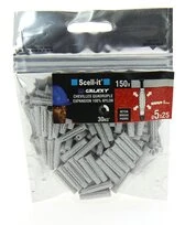 Bag de 150 Chevilles Galaxy Nylon à Expansion Ø 5 x 25 mm SCELL-IT