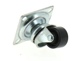 Roulette Pivotante à Fixation Platine 4 points Ø 30 mm
