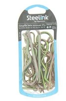 Lot de 27 Goupilles Beta Bichromaté Multi diamètre Ø 2 à 6 mm  Vigouroux