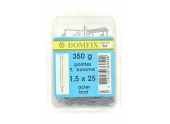 Boîte de 350 g de Pointes Acier Brut Tête Hommes Ø 1.5 x 25 mm