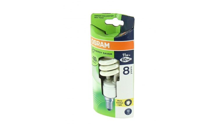 Lampe Fluocompact E14 Globe 60 W DULUXSTAR - OSRAM