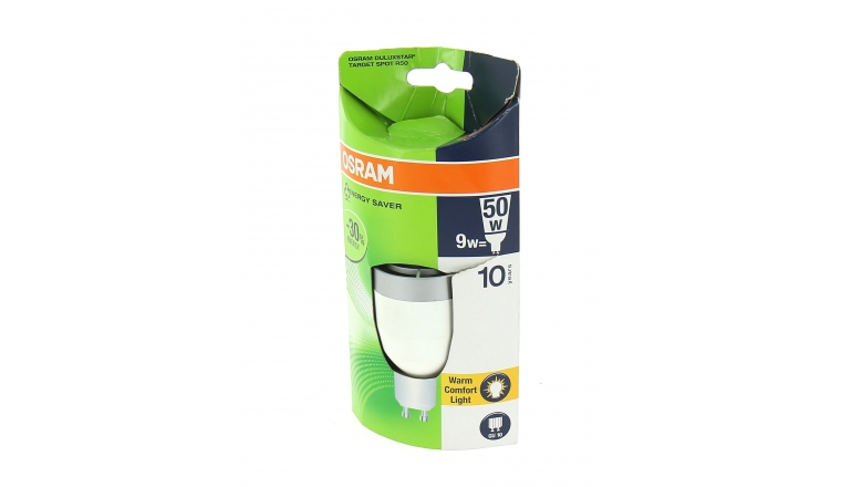 Lampe Fluocompact GU 10 Spot 50 W DULUXSTAR - OSRAM