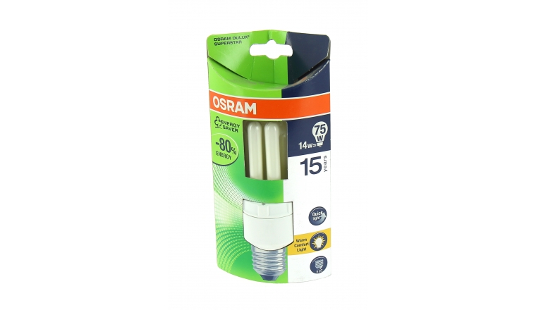 Lampe Fluocompact E27 Tube 75 W DULUX SUPERSTAR - OSRAM