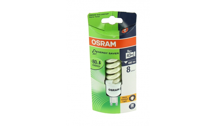 Lampe Fluocompact G9 Tube 43 W DULUXSTAR - OSRAM