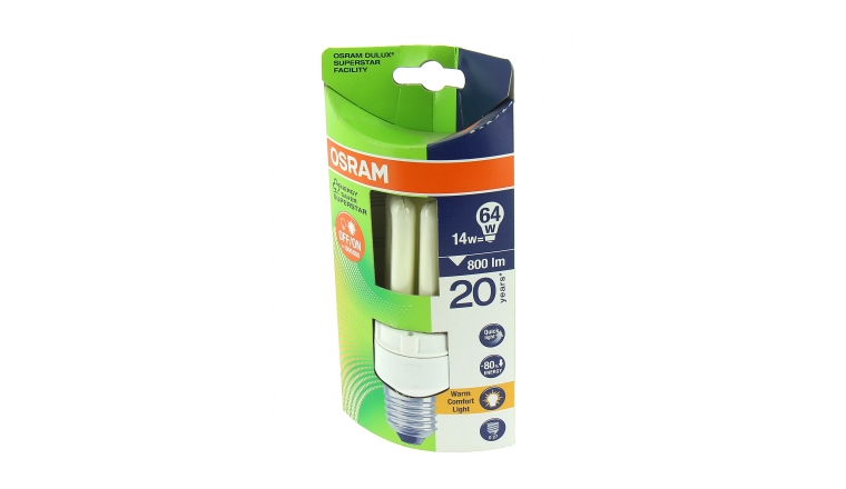 Lampe Fluocompact E27 Tube 75 W DULUX INTELLIGENT FACILITY - OSRAM