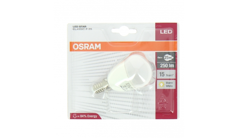 Lampe LED E14 Standard 25 W STANDARD LED STAR CLASSIC P25 - OSRAM
