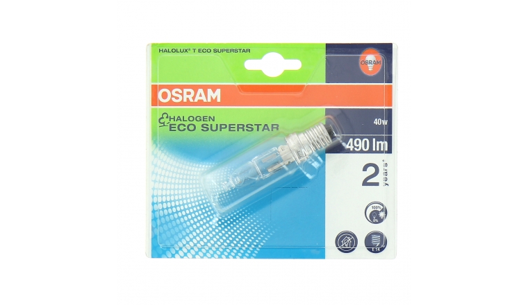 Lampe Halogène E14 Tube HALOLUX T ECO SUPERSTAR - OSRAM