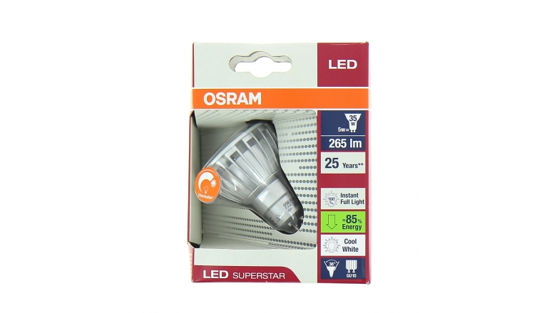 Lampe LED GU10 Spot 35 W LED SUPERSTAR PAr 16 35 36° ADVANCED - OSRAM