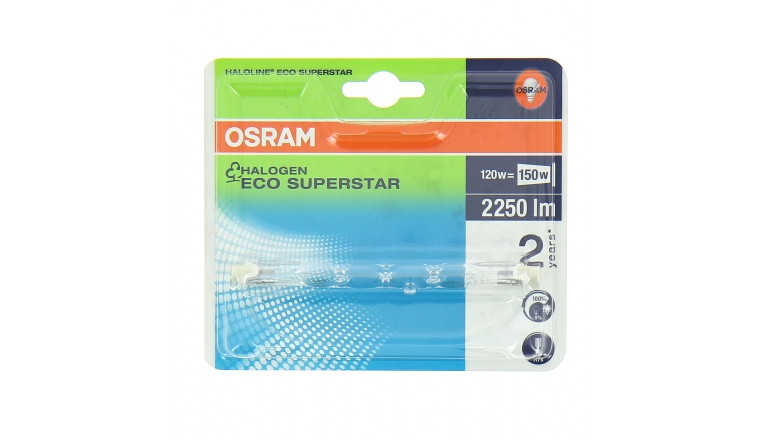 Lampe Halogène R7s Tube 150 W HALOLINE ECO SUPERSTAR - OSRAM