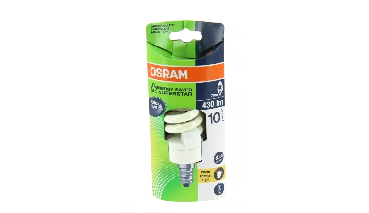 Lampe Fluocompact E14 Tube 40 W DULUX SUPERSTAR - OSRAM