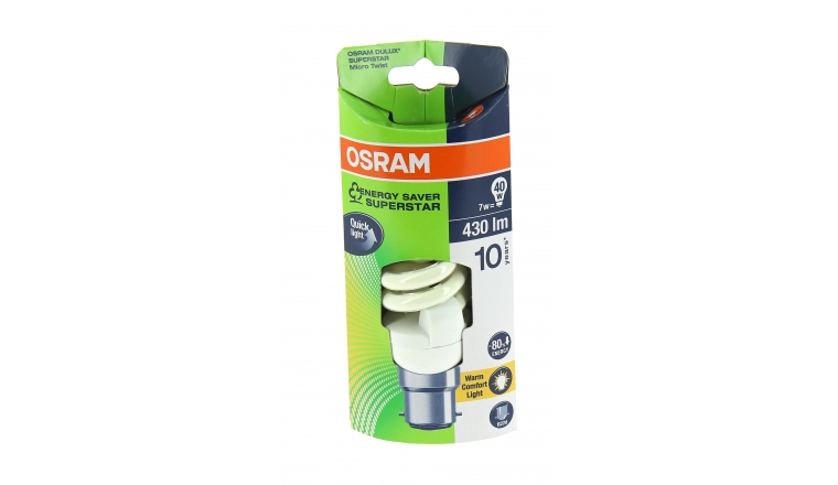 Lampe Fluocompact B22d Tube DULUX SUPERSTAR - OSRAM