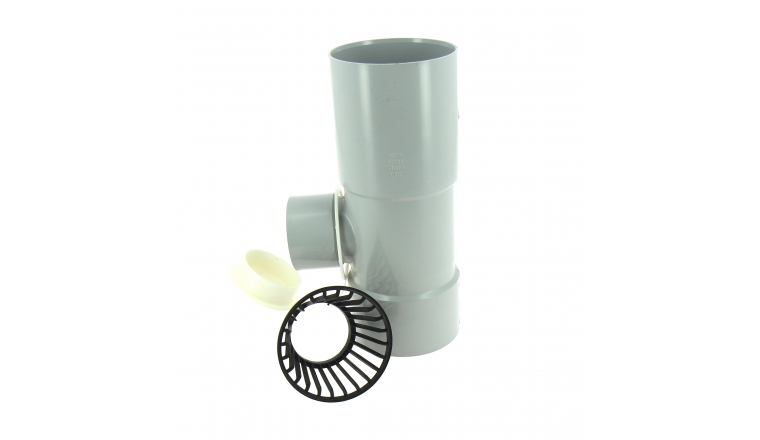 Collecteur Eau De Pluie Gris Diamètre 80 Mm Girpi