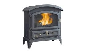 Poêle à Bois Anthracite 10.5 kW Canadien - Godin