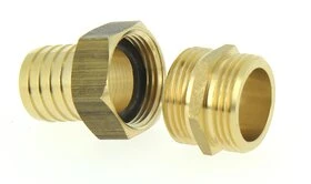 Embout Mâle Droit en Laiton Ø 25 mm pour Raccord de pompe Filetage 26x34 Ref 0806133 - Boutté