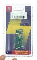 Lot de 10 Fusibles Steatites 10 A Vert Ref HF610152 - Casteels