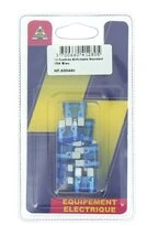Lot de 10 Fusibles 15 A 2 Fiches Bleu Ref HF600440 - Casteels