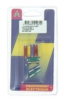Assortiment de 12 Fusibles Steatites de 5 à 40A muni de 2 fusibles verre 5A et 10A Ref HF600126 - Casteels
