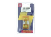 Lot de 2 Fusibles 40 A Maxi 2 Fiches Jaune Ref HF600920 - Casteels