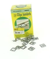 Boîte de 250 Clips à Lambris avec Clous Inclus