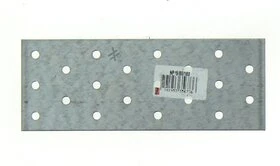 Plaque Perforée en Acier Galvanisé 60x160x1.5 Ref NP15/60/160 - Simpson Strong-Tie