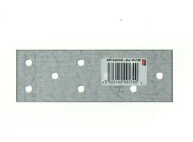 Plaque Perforée en Acier Galvanisé 40x120x1.5 Ref NP15/40/120 - Simpson Strong-Tie