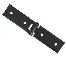 Charnière Forte en Acier Noir - 40x4 mm - L100 mm + L100 mm - Ref 627040 - Industrielle de Sedan