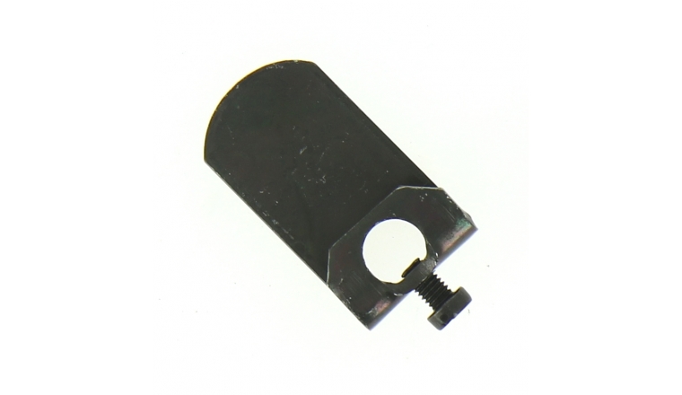 Butée de Volet Amovible en Acier Noir - 55x20x3 mm - Ref 9537010 - Industrielle de Sedan