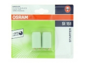 Lot de 2 Starters Universel de 4 à 22 W LONGLIFE ST 151 - OSRAM