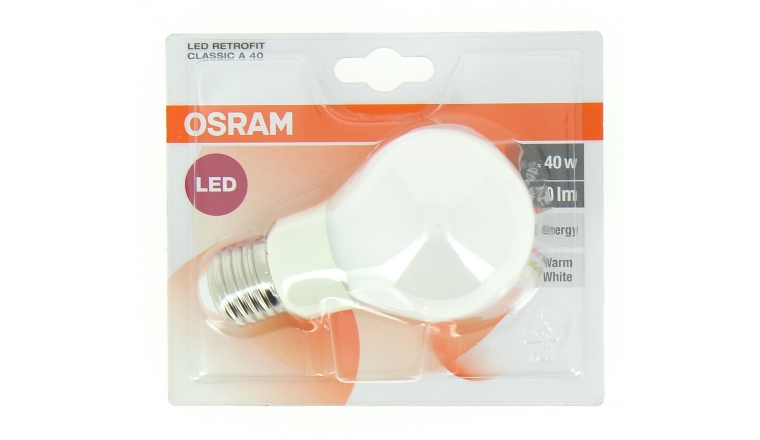 Lampe LED E27 Standard 40 W LED RETROFIT CLASSIC - OSRAM