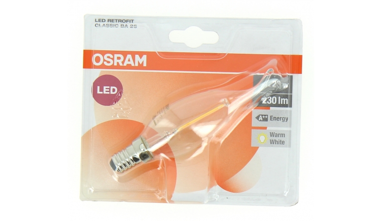 Lampe LED E14 Flamme Coup de Vent 23 W LED RETROFIT CLASSIC - OSRAm