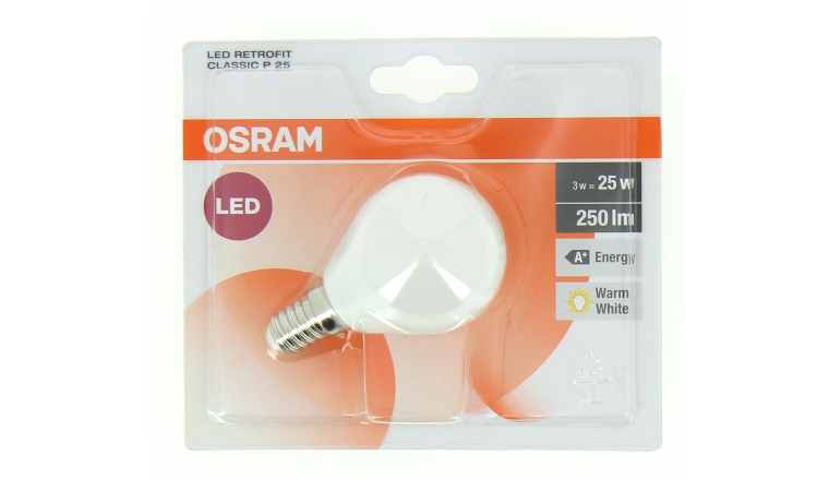 Lampe LED E14 Standard 25 W LED RETROFIT CLASSIC - OSRAM