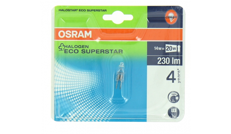 Lampe Halogène G4 Standard 14 W ECO SUPERSTAR - OSRAM